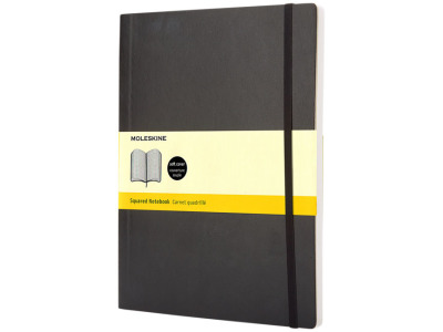 Classic XL soft cover notitieboek - ruitjes Classic XL soft cover notitieboek - ruitjes
