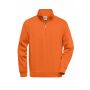 Workwear Half Zip Sweat - orange - 6XL