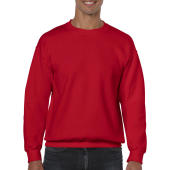 Heavy Blend Adult Crewneck Sweat - Red - S