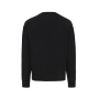 Iqoniq Kruger gerecycled katoen relaxed sweater, zwart (S)