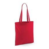 Bag For Life - Long Handles, Classic Red, ONE, Westford Mill