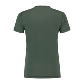 L&S T-shirt iTee SS for her forest green L