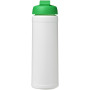 Baseline® Plus 750 ml flip lid sport bottle - White/Green