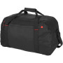 Vancouver travel duffel bag 35L - Solid black/Red