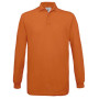 Safran Lsl Polo Shirt Pumpkin Orange L