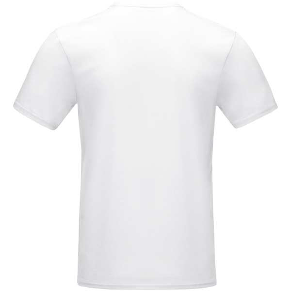 Azurite heren T-shirt met korte mouwen GOTS biologisch textiel - Wit - M