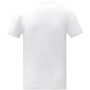 Somoto Heren T-shirt met V-hals en korte mouwen - Wit - XS