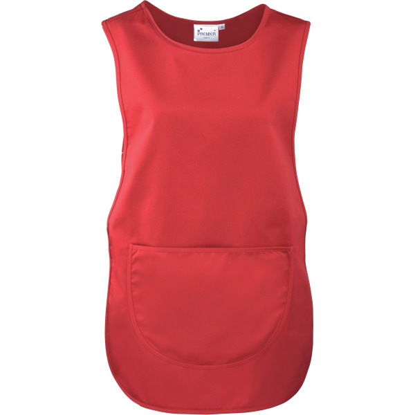 'Colours' Pocket Tabard Red L