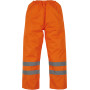 Hi vis waterproof over trousers Hi Vis Orange 3XL