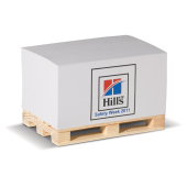 Notitieblok op een Pallet Notitieblok op een Pallet
