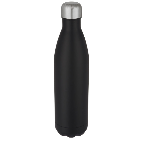 Cove 750 ml vacuum insulated stainless steel bottle - Solid black