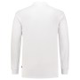 Poloshirt Fitted 210 Gram Lange Mouw 201017 White 5XL