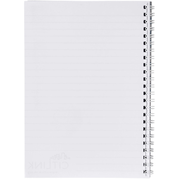Desk-Mate® A5 spiral notebook - White - 50 pages
