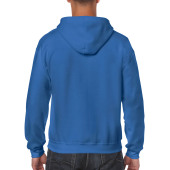 Gildan Sweater Hooded Full Zip HeavyBlend for him 7686 royal blue XXL