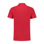 L&S Polo Basic SS for him red S