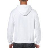 Gildan Sweater Hooded Full Zip HeavyBlend for him 000 white XXL