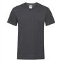 FOTL Valueweight V-Neck T, Dark Heather Grey, XL