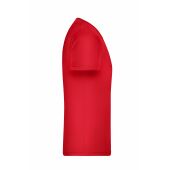 Men's-T Pocket - red - S