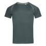 Stedman T-shirt Crewneck raglan for him 445c granite grey S