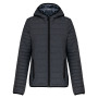 Ladies' lightweight hooded padded jacket Marl Dark Grey XS