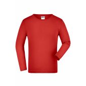 Junior Shirt Long-Sleeved Medium - red - XXL
