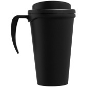 Americano® grande 350 ml geïsoleerde beker - Zwart