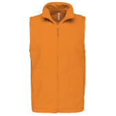 Bodywarmer van microfleece heren Orange 5XL