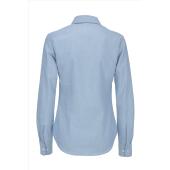 B&C Oxford LSL Women, Oxford Blue, 4XL