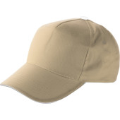 Cotton cap Beau khaki