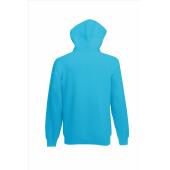 FOTL Classic Hooded Sweat Jacket, Azure Blue, S