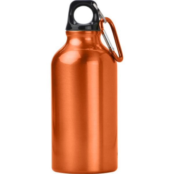 Aluminium bottle orange