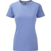 Ladies' HD crew neck T-shirt Blue Marl XXL