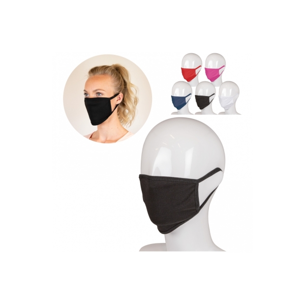 Herbruikbaar gezichtsmasker Made in Europe - Zwart