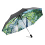 AC mini umbrella FARE®-Nature black/forrest design