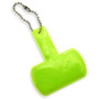 Hammer Reflective PVC Label with Short Ball Chain