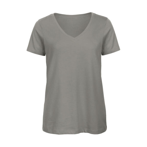 Organic Inspire V /women T-Shirt - Light Grey - 2XL
