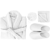 Luxe wellness set - Met badjas & Slippers Luxe wellness set - Met badjas & Slippers