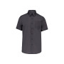 Men's short-sleeved non-iron shirt Zinc L