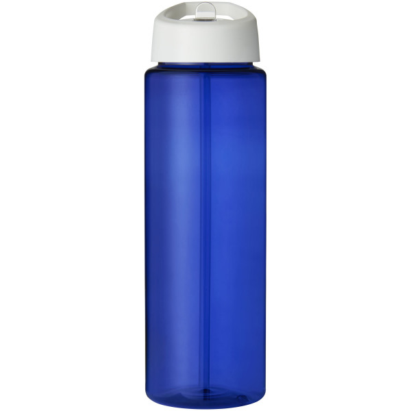H2O Active® Vibe 850 ml spout lid sport bottle - Blue/White
