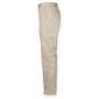 65/35 Flat Fronted Chino Trousers, Stone, 44/U, Henbury