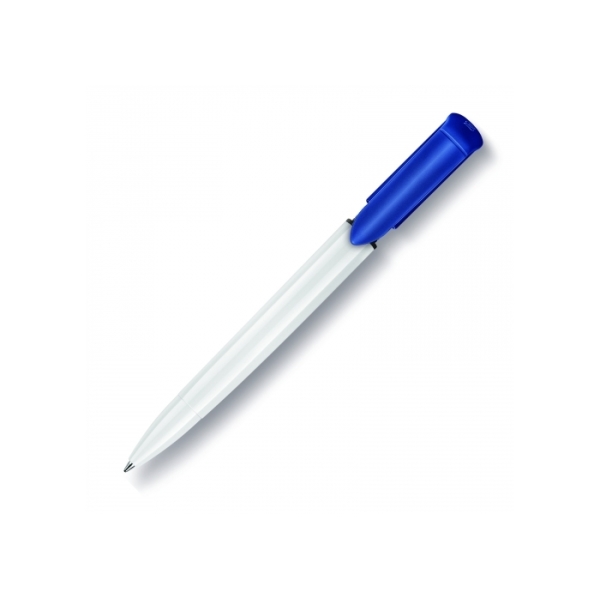 Ball pen S40 Colour hardcolour - White / Dark Blue