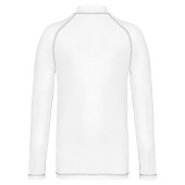 Technisch kinder-T-shirt met lange mouwen en anti-UV-bescherming White 10/12 jaar