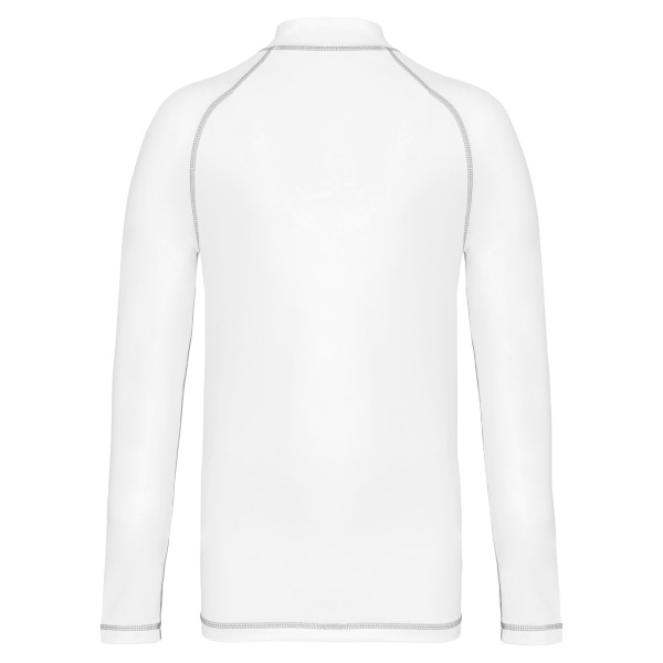 Technisch kinder-T-shirt met lange mouwen en anti-UV-bescherming White 10/12 ans