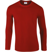 Softstyle® Euro Fit Adult Long Sleeve T-shirt Red L