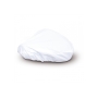 Saddle cover polyester - White