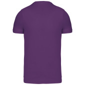 T-shirt V-hals korte mouwen Purple M