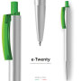 Ballpoint Pen e-Twenty Silver Apple Green