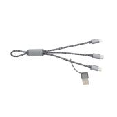3-in-1 gevlochten mini-kabel 3-in-1 gevlochten mini-kabel