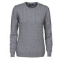 Cutter & Buck Blakely Knitted Sweater women grey melange xxl