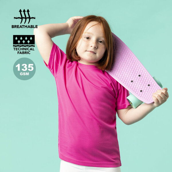 Kinder T-Shirt Tecnic Plus - AMA - 10-12